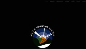 What Miltontwpohio.org website looked like in 2020 (3 years ago)