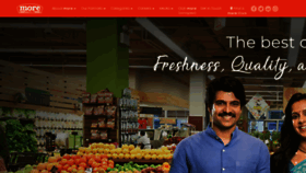 What Moreretail.in website looked like in 2020 (4 years ago)