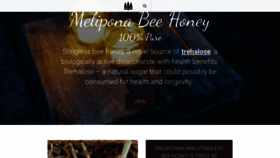 What Meliponinibeehoney.com website looked like in 2020 (3 years ago)