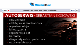 What Miastko24.pl website looked like in 2020 (3 years ago)