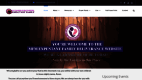 What Mfmexpectantfamily.org website looked like in 2020 (3 years ago)