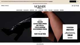What Monnierfreres.fr website looked like in 2020 (3 years ago)