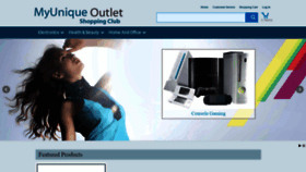 What Myuniqueoutlet.com website looked like in 2020 (3 years ago)