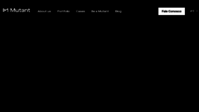 What Mutant.com.br website looked like in 2020 (3 years ago)