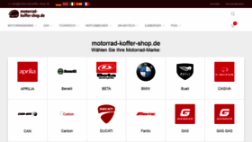 What Motorrad-koffer-shop.de website looked like in 2020 (3 years ago)