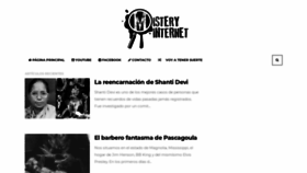 What Misteryinternet.com website looked like in 2020 (3 years ago)