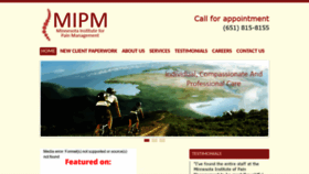 What Mipmclinic.com website looked like in 2020 (3 years ago)