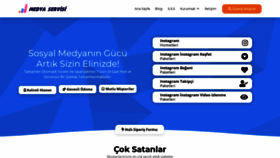 What Medyaservisin.com website looked like in 2020 (3 years ago)