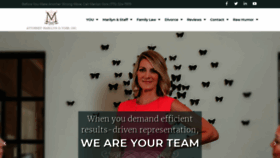 What Marilynyork.net website looked like in 2020 (3 years ago)