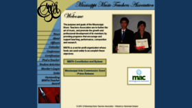 What Msmusicteachers.org website looked like in 2020 (3 years ago)