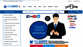 What Mailbanger.com website looked like in 2020 (3 years ago)