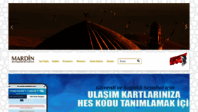 What Mardin.bel.tr website looked like in 2020 (3 years ago)