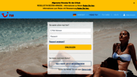 What Meine-tui.de website looked like in 2020 (3 years ago)