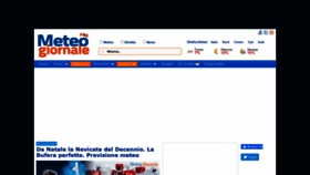 What Meteogiornale.it website looked like in 2020 (3 years ago)