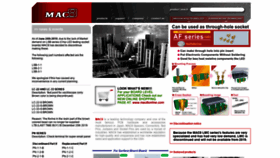 What Mac8usa.com website looked like in 2020 (3 years ago)