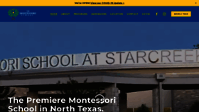 What Montessorischool.com website looked like in 2020 (3 years ago)