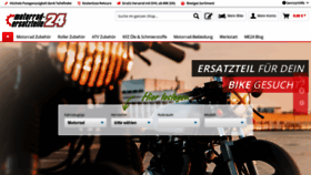 What Motorrad-ersatzteile24.de website looked like in 2020 (3 years ago)