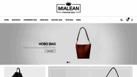 What Mialean.com website looked like in 2020 (3 years ago)