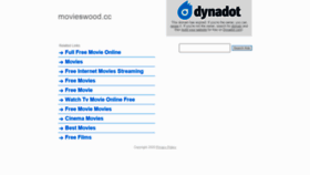 What Movieswood.cc website looked like in 2020 (3 years ago)