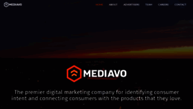 What Mediavo.com website looked like in 2020 (3 years ago)