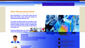 What Mescopharma.com website looked like in 2020 (3 years ago)