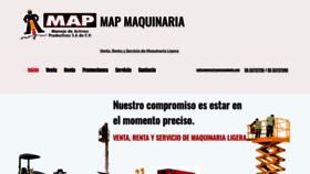 What Mapmaquinaria.com website looked like in 2020 (3 years ago)