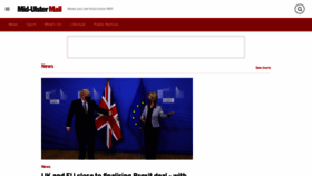 What Midulstermail.co.uk website looked like in 2020 (3 years ago)