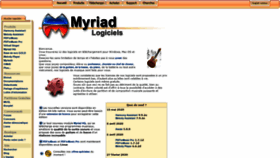 What Myriad.fr website looked like in 2020 (3 years ago)