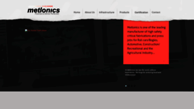 What Metlonics.com website looked like in 2020 (3 years ago)