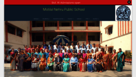 What Mnps.in website looked like in 2020 (3 years ago)