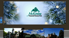 What Mckinlayfuneralhome.com website looked like in 2020 (3 years ago)