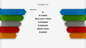 What Mydiggbt.net website looked like in 2020 (3 years ago)