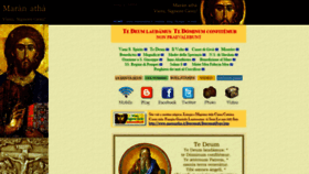 What Maranatha.it website looked like in 2020 (4 years ago)