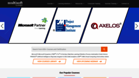 What Multisoftsystems.com website looked like in 2020 (3 years ago)