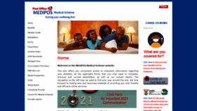What Medipos.co.za website looked like in 2020 (3 years ago)