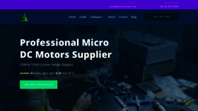 What Microdcmotors.com website looked like in 2020 (3 years ago)