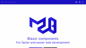 What Mudblazor.com website looked like in 2020 (3 years ago)