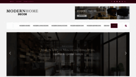What Modernhomedecor.eu website looked like in 2020 (4 years ago)