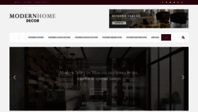 What Modernhomedecor.eu website looked like in 2020 (3 years ago)