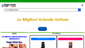 What Magicdrink.store website looked like in 2020 (4 years ago)