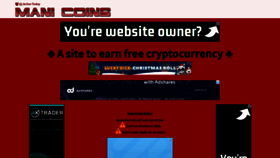 What Manicoins.com website looked like in 2020 (4 years ago)