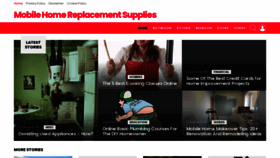 What Mobilehomereplacementsupplies.com website looked like in 2020 (3 years ago)