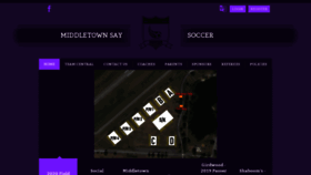 What Middletownyouthsoccerohio.com website looked like in 2020 (5 years ago)