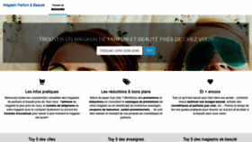 What Magasin-parfum-beaute.fr website looked like in 2020 (3 years ago)