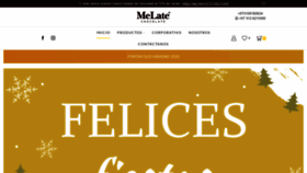 What Melatechocolate.com website looked like in 2020 (3 years ago)