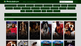 What Moviesdada.me website looked like in 2020 (3 years ago)