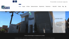 What Massodontologia.com.br website looked like in 2020 (3 years ago)