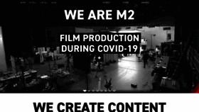What M2film.dk website looked like in 2020 (3 years ago)