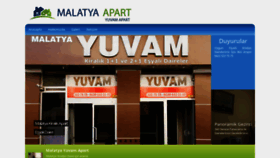 What Malatyaapart.com website looked like in 2020 (3 years ago)