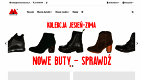 What Meritumobuwie.pl website looked like in 2020 (3 years ago)
